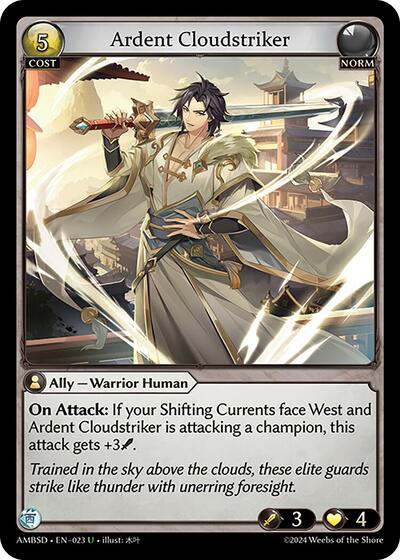 Ardent Cloudstriker - 023 - Uncommon - Mortal Ambition Starter Decks