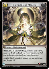 Harmonious Mantra - 026 - Uncommon - Mortal Ambition Starter Decks