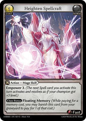 Heighten Spellcraft - 027 - Common - Mortal Ambition Starter Decks