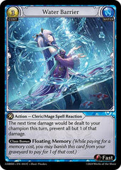 Water Barrier - 044 - Common - Mortal Ambition Starter Decks