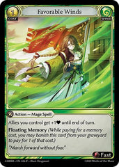 Favorable Winds - 046 - Common - Mortal Ambition Starter Decks