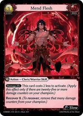 Mend Flesh - 055 - Rare - Mortal Ambition Starter Decks