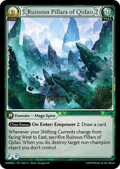 Ruinous Pillars of Qidao - 060 - Rare - Mortal Ambition Starter Decks