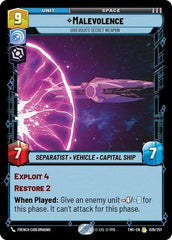 Malevolence - Grievousâs Secret Weapon - 039/257 - Rare - Twilight of the Republic