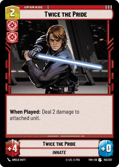 Twice the Pride - 155/257 - Uncommon - Twilight of the Republic