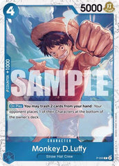 Monkey.D.Luffy - P-055 - Promo (Jolly Roger Foil) - The Best