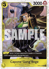 Capone"Gang"Bege - OP04-100 - Rare (Jolly Roger Foil) - The Best