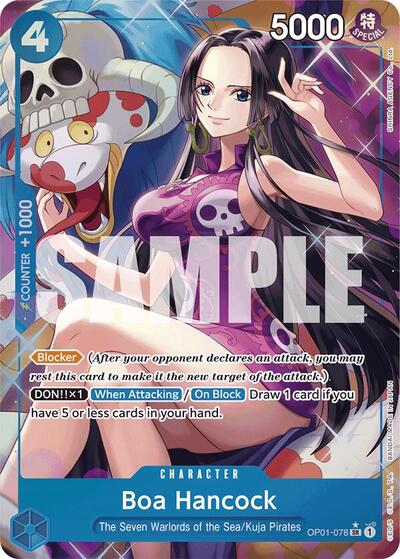 Boa Hancock - OP01-078 - Super Rare (Alternate Art) - The Best
