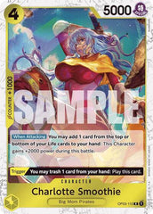 Charlotte Smoothie - OP03-110 - Rare (Jolly Roger Foil) - The Best