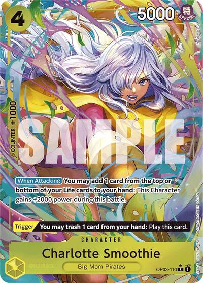 Charlotte Smoothie - OP03-110 - Rare (Alternate Art) - The Best