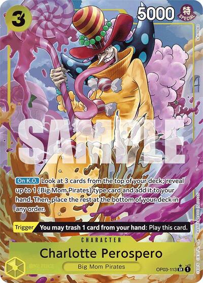 Charlotte Perospero - OP03-113 - Super Rare (Alternate Art) - The Best