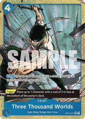 Three Thousand Worlds - OP03-057 - Rare (Alternate Art) - The Best