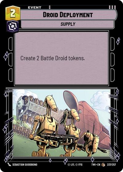 Droid Deployment - 237/257 - Common - Twilight of the Republic