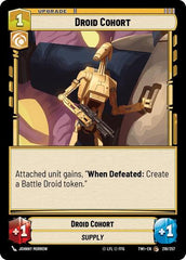 Droid Cohort - 218/257 - Common - Twilight of the Republic