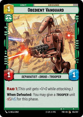 Obedient Vanguard - 104/257 - Common - Twilight of the Republic