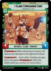 Clone Commander Cody - Commanding the 212th - 114/257 - Uncommon - Twilight of the Republic