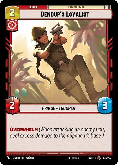 Dendup's Loyalist - 159/257 - Common - Twilight of the Republic