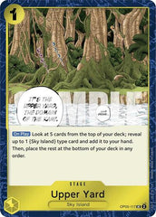Upper Yard - OP05-117 - Uncommon (Jolly Roger Foil) - The Best