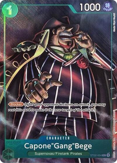 Capone"Gang"Bege - ST02-004 - Common (Premium Card Collection -Best Selection Vol. 2-) - One Piece Promotion Cards