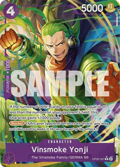 Vinsmoke Yonji - OP06-067 - Rare (Alternate Art) - The Best