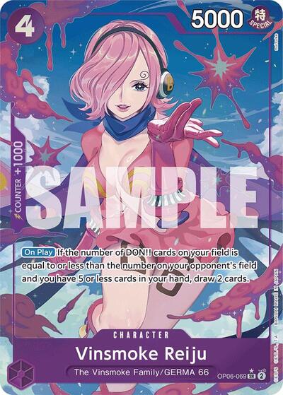Vinsmoke Reiju - OP06-069 - Super Rare (Alternate Art) - The Best