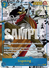 Sogeking - OP03-122 - Secret Rare (Manga Alt Art) - The Best