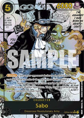 Sabo - OP04-083 - Super Rare (Manga Alt Art) - The Best