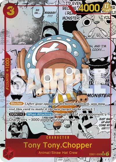 Tony Tony.Chopper - EB01-006 - Super Rare (Manga Alt Art) - The Best