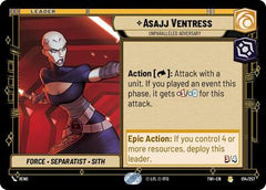 Asajj Ventress - Unparalleled Adversary - 014/257 - Rare - Twilight of the Republic