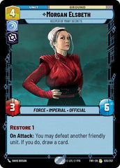 Morgan Elsbeth - Keeper of Many Secrets - 035/257 - Rare - Twilight of the Republic