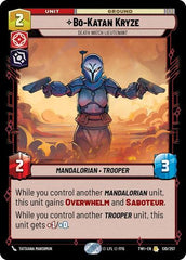 Bo-Katan Kryze - Death Watch Lieutenant - 130/257 - Rare - Twilight of the Republic