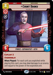 Count Dooku - Fallen Jedi - 138/257 - Rare - Twilight of the Republic