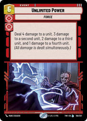 Unlimited Power - 156/257 - Legendary - Twilight of the Republic