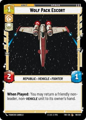Wolf Pack Escort - 191/257 - Common - Twilight of the Republic
