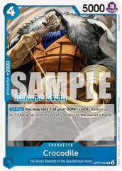 Crocodile (ST15 - ST20 Release Event Winner Pack) - OP07-040 - Uncommon - One Piece Promotion Cards