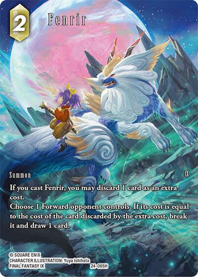 Fenrir - 24-065H - Hero (Full Art) - Hidden Legends