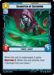 Daughter of Dathomir - 062/257 - Common - Twilight of the Republic