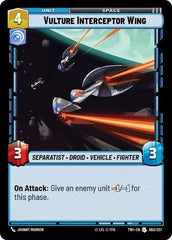 Vulture Interceptor Wing - 063/257 - Uncommon - Twilight of the Republic