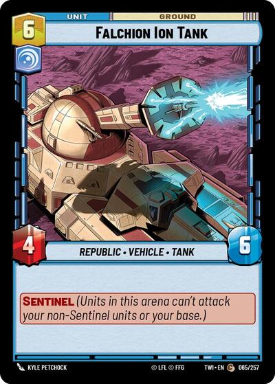 Falchion Ion Tank - 065/257 - Common - Twilight of the Republic