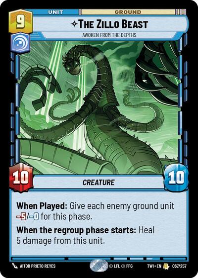 The Zillo Beast - Awoken From The Depths - 067/257 - Rare - Twilight of the Republic