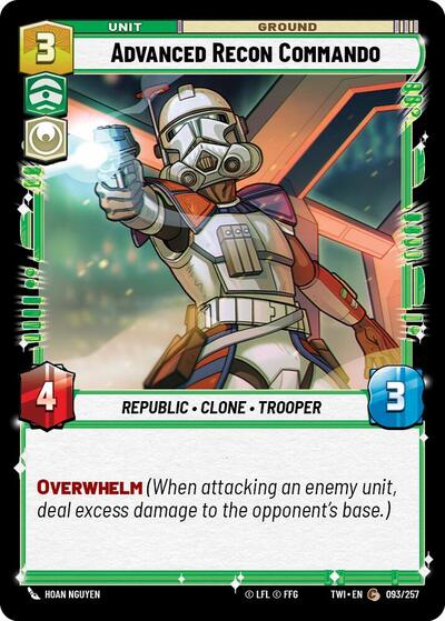 Advanced Recon Commando - 093/257 - Common - Twilight of the Republic