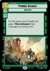 Pyrrhic Assault - 103/257 - Legendary - Twilight of the Republic