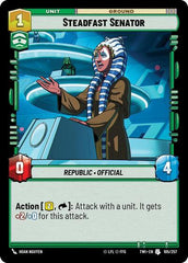 Steadfast Senator - 105/257 - Uncommon - Twilight of the Republic