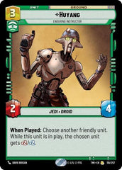 Huyang - Enduring Instructor - 110/257 - Rare - Twilight of the Republic