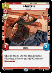 Jyn Erso - Stardust - 143/257 - Rare - Twilight of the Republic
