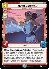 Steela Gerrera - Beloved Tactician - 146/257 - Rare - Twilight of the Republic