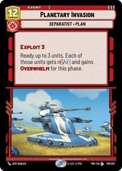Planetary Invasion - 178/257 - Legendary - Twilight of the Republic
