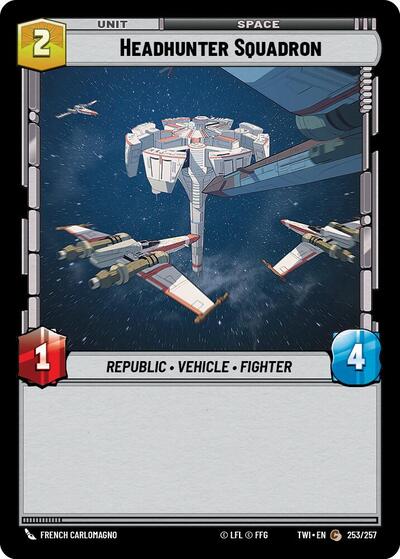 Headhunter Squadron - 253/257 - Common - Twilight of the Republic