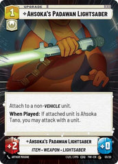 Ahsoka's Padawan Lightsaber - 03/20 - Special (Hyperspace) - Twilight of the Republic: Weekly Play Promos