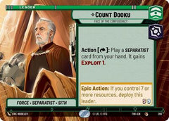 Count Dooku - Face of the Confederacy - 280 - Common (Hyperspace) - Twilight of the Republic